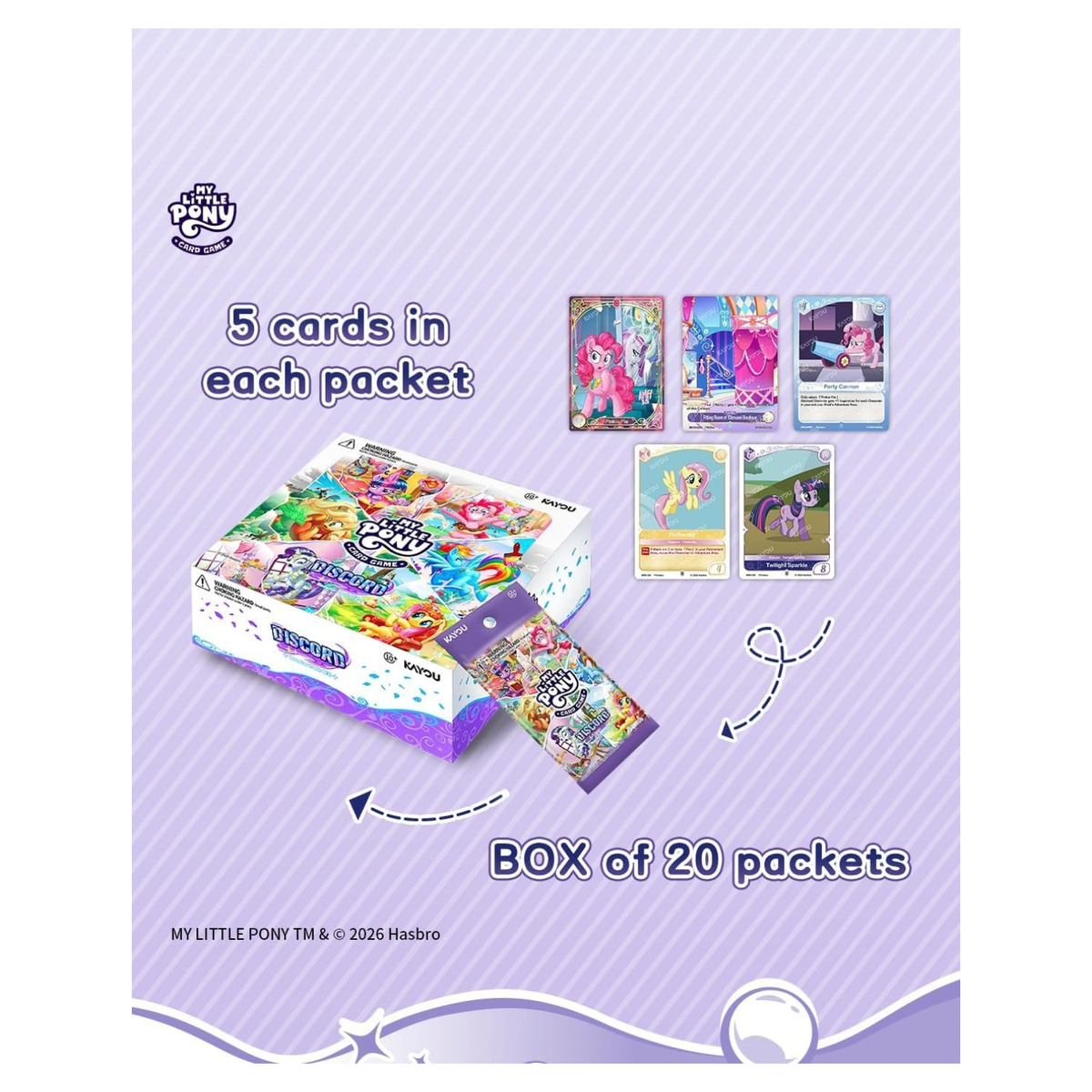 My Little Pony: Discord!!! Booster Box