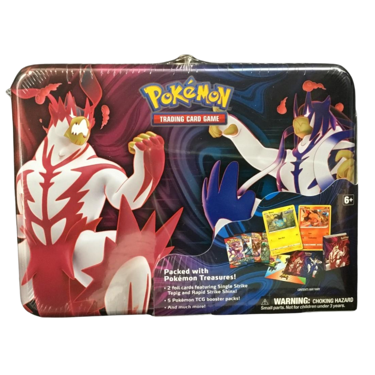 Pokemon Collector Chest Spring 2021: Single Strike Tepig/Rapid Strike Shinx