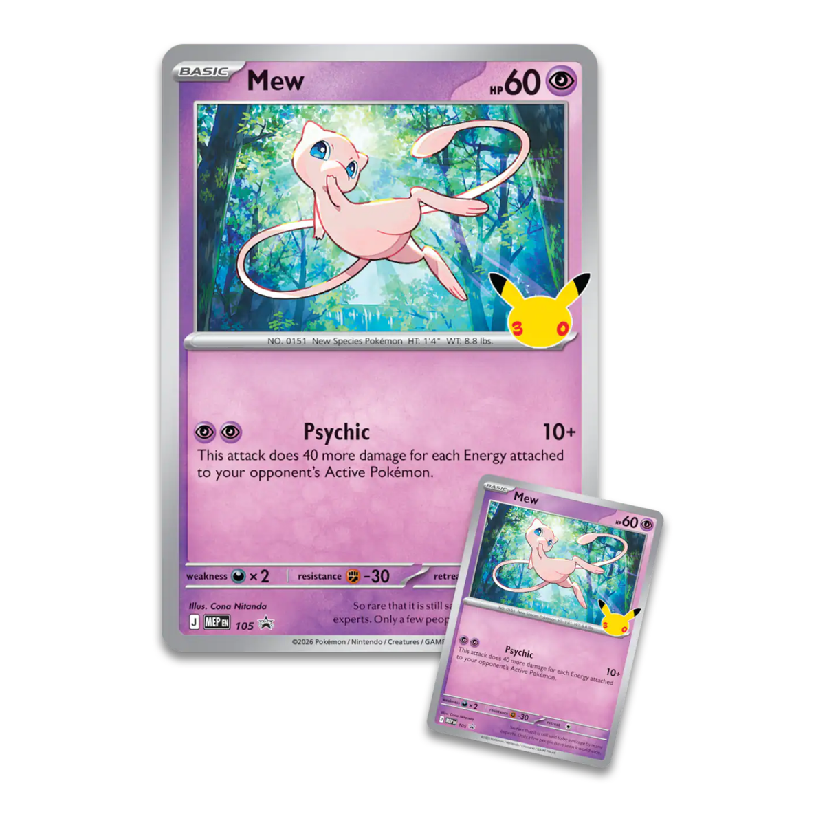 Pokemon 30th Celebration Figure Collection | Mew