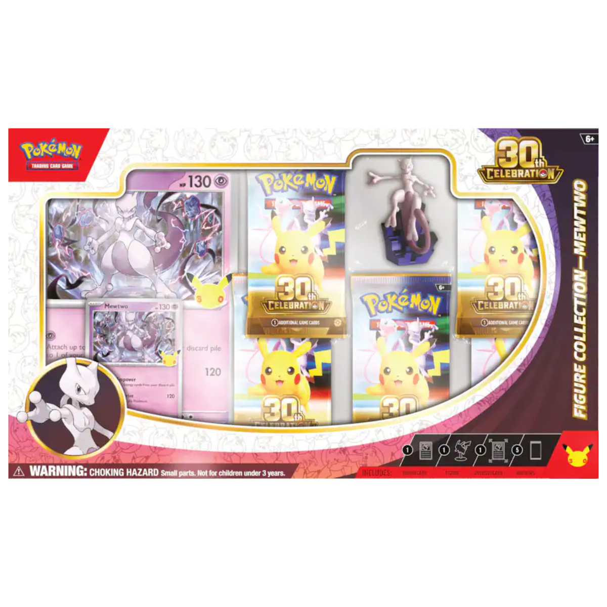 Pokemon 30th Celebration Figure Collection | Mewtwo