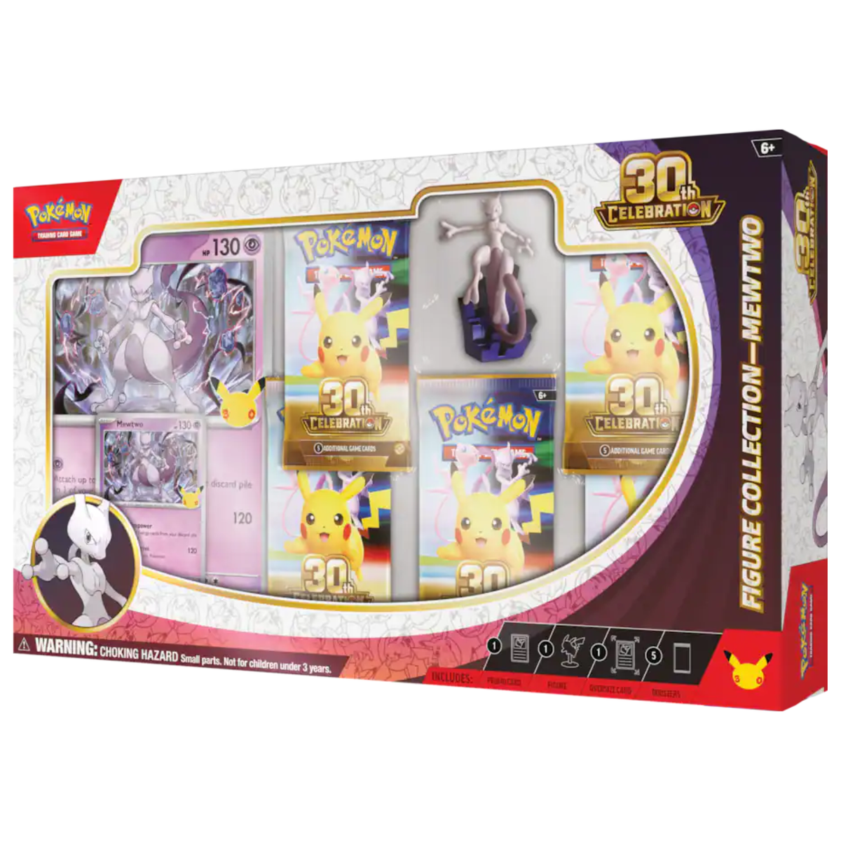 Pokemon 30th Celebration Figure Collection | Mewtwo