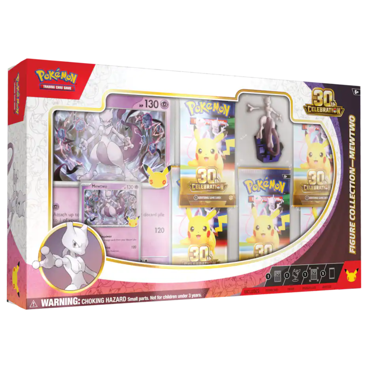 Pokemon 30th Celebration Figure Collection | Mewtwo