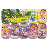 Pokemon 30th Celebration Mini Tin Display