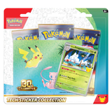 Pokemon 30th Celebration Tech Sticker Collection Art Set | Alolan Exeggutor and Lucario