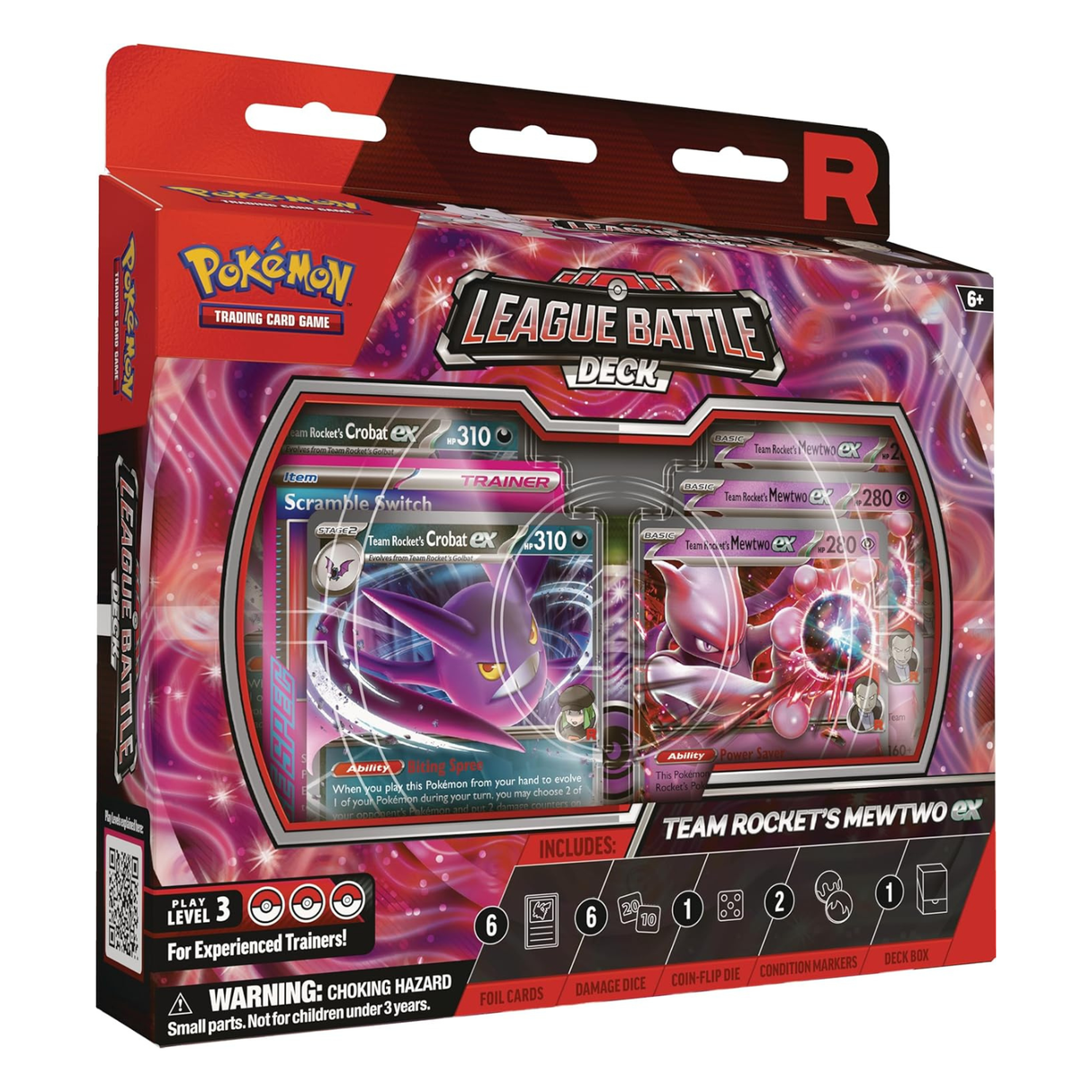 Pokémon TCG: Team Rocket’s Mewtwo ex League Battle Deck