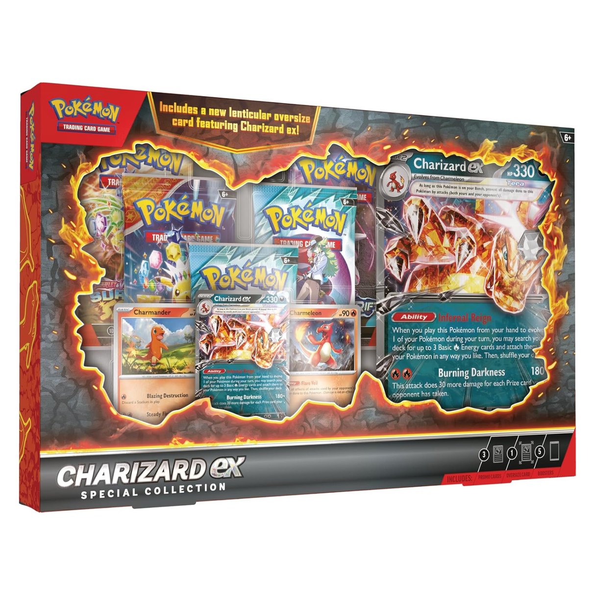 Pokemon Charizard EX Special Collection Box (Lenticular)