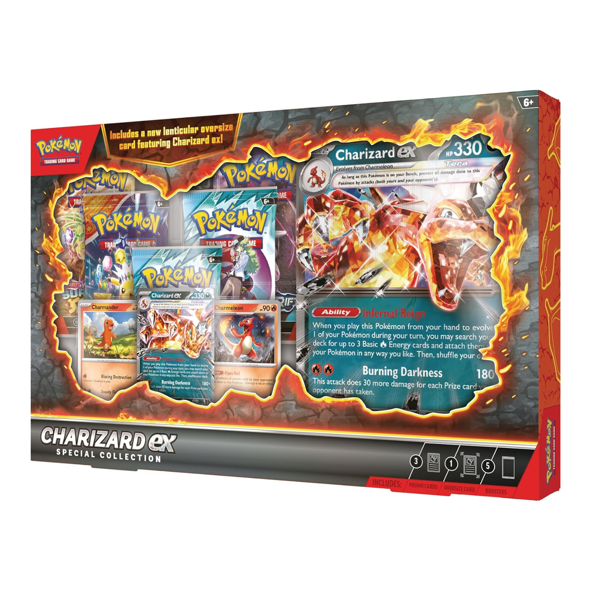 Pokemon Charizard EX Special Collection Box (Lenticular)