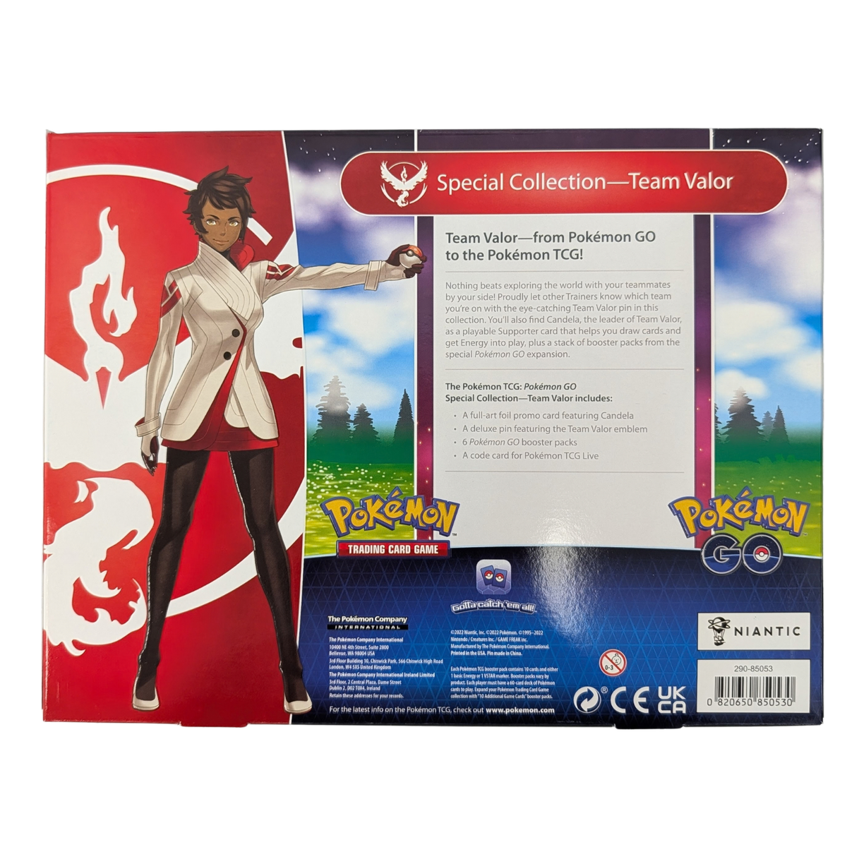 Pokémon TCG: Pokémon GO Special Collection - Team Valor