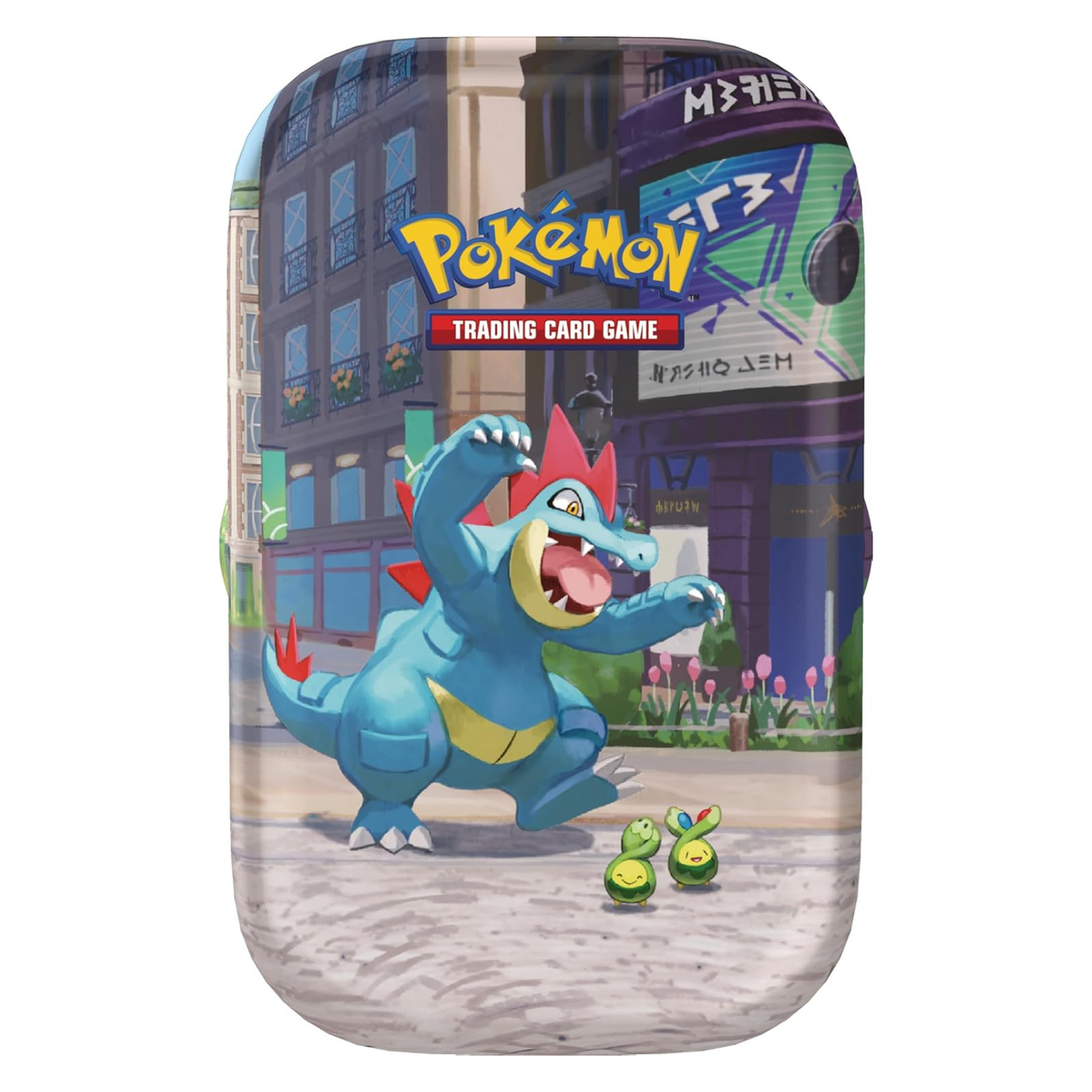 Pokemon Lumiose City Mini Tin | Feraligatr & Budew