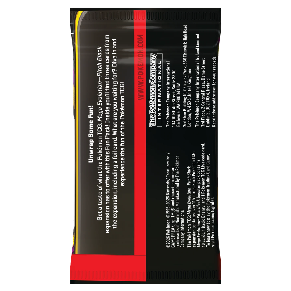 Pokemon ME5 Mega Evolution Pitch Black Booster Boxes (2-Pack)