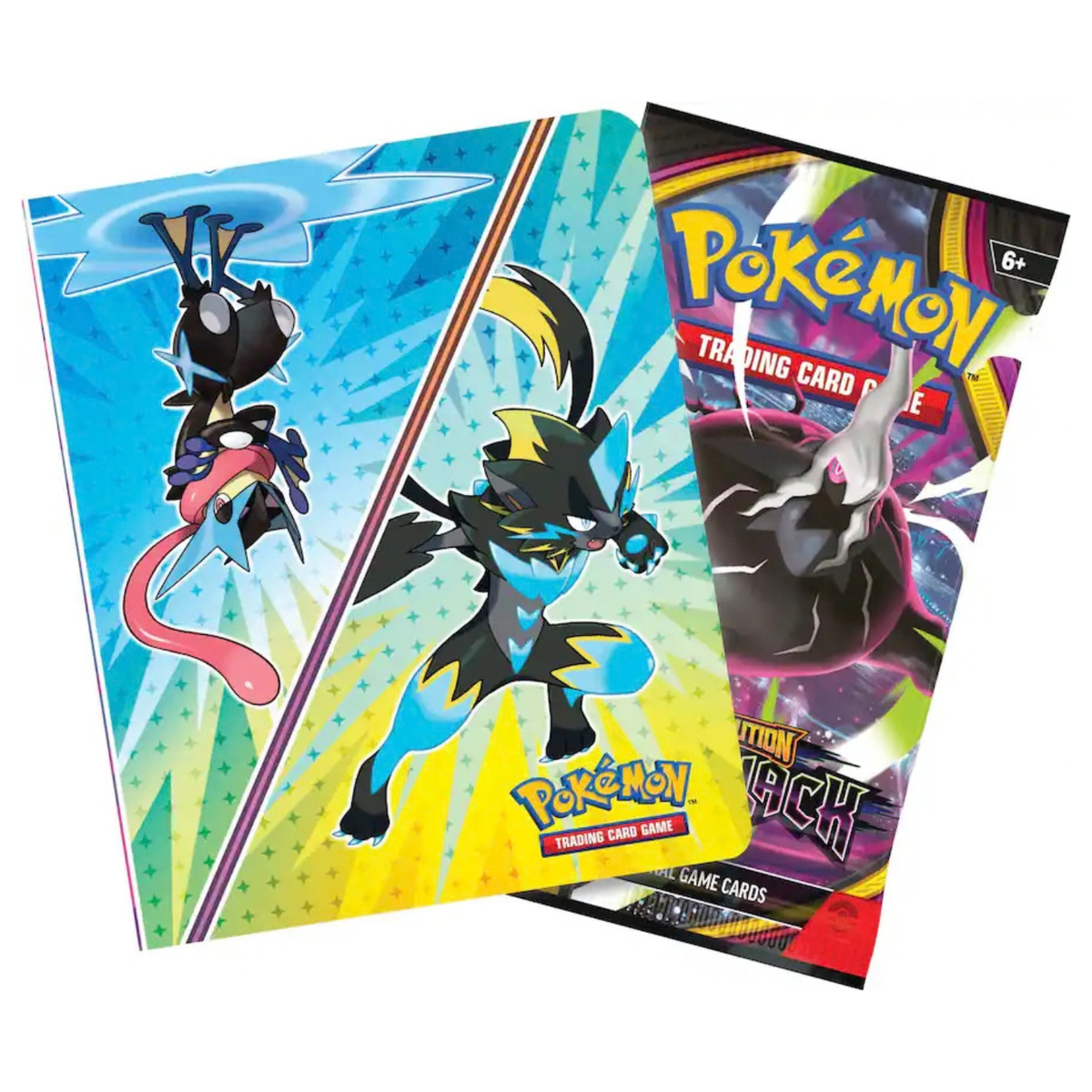 Pokemon ME5 Pitch Black Mini Portfolio | Mega Zeraora & Mega Greninja