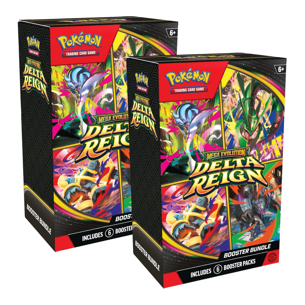 Pokemon ME6 Mega Evolution Delta Reign Booster Bundle (2-Pack)
