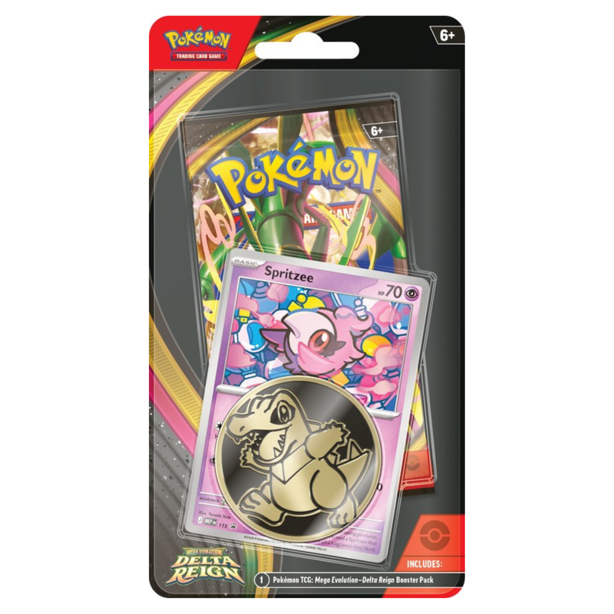 Pokemon ME6 Mega Evolution Delta Reign Checklane Blister | Spritzee