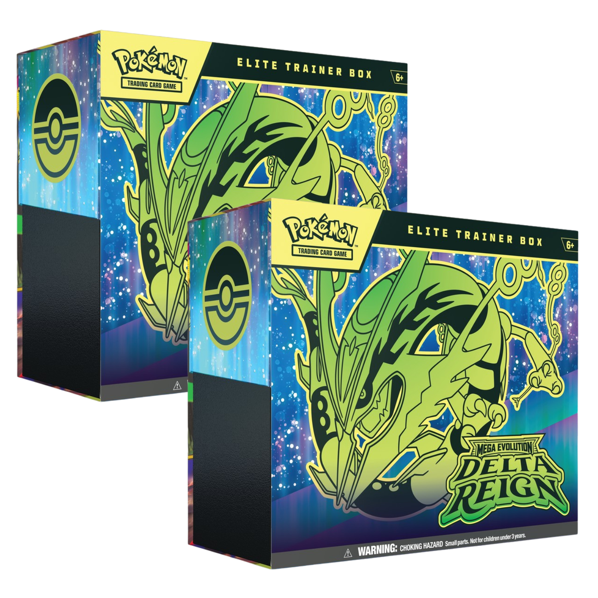 Pokemon ME6 Mega Evolution Delta Reign Elite Trainer Boxes (2-Pack)