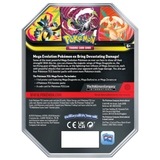 Pokemon Mega Forces Tin Art Set | 3 Tins (One of Each Artwork)