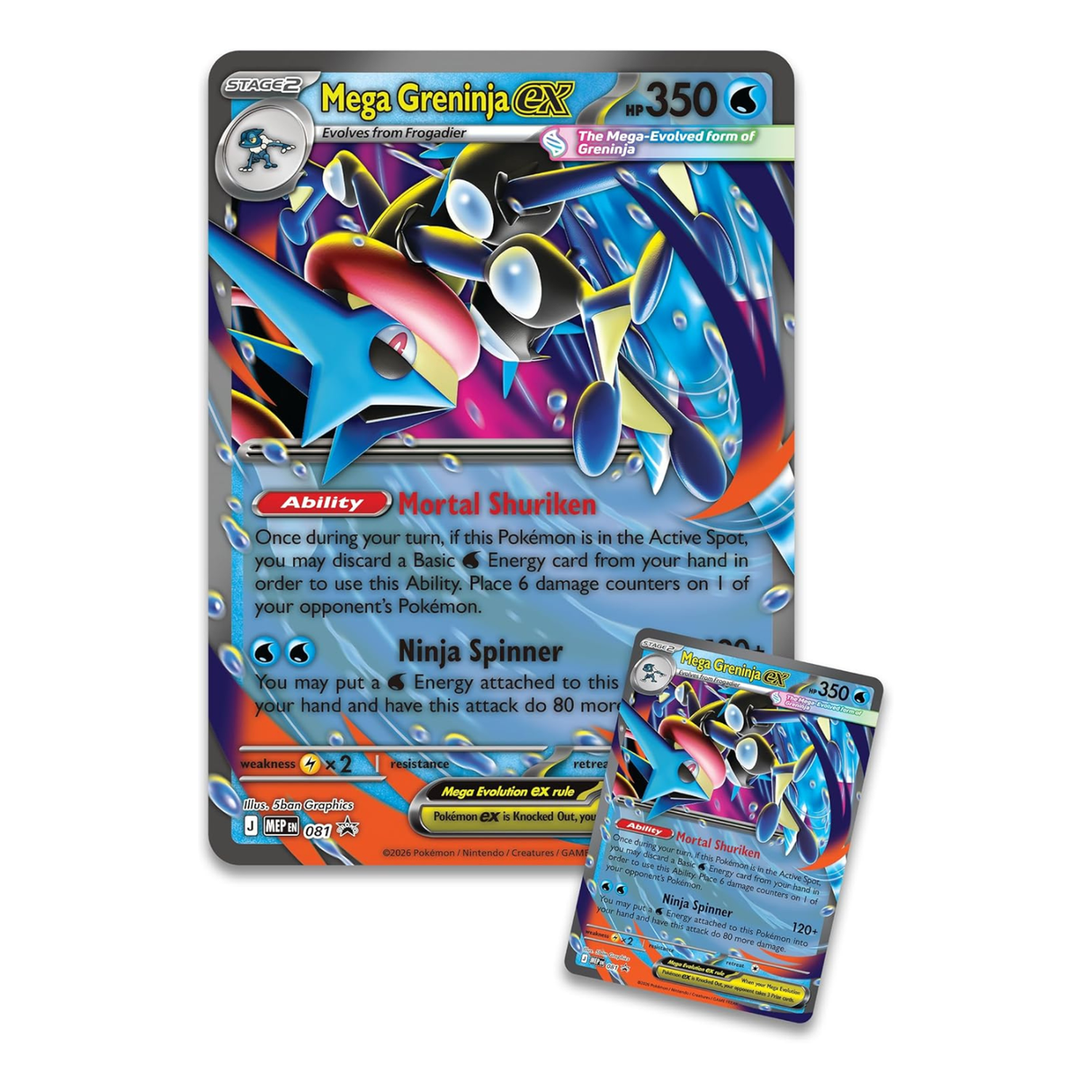 Pokemon TCG: Mega Greninja ex Premium Collection