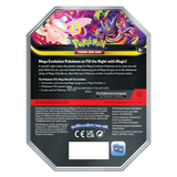 Pokemon Mega Moonlit Tins Art Set | Mega Gengar ex & Mega Clefable ex