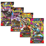 Pokemon ME5 Mega Evolution Pitch Black Art Set | 4 Booster Packs (One of Each Artwork)