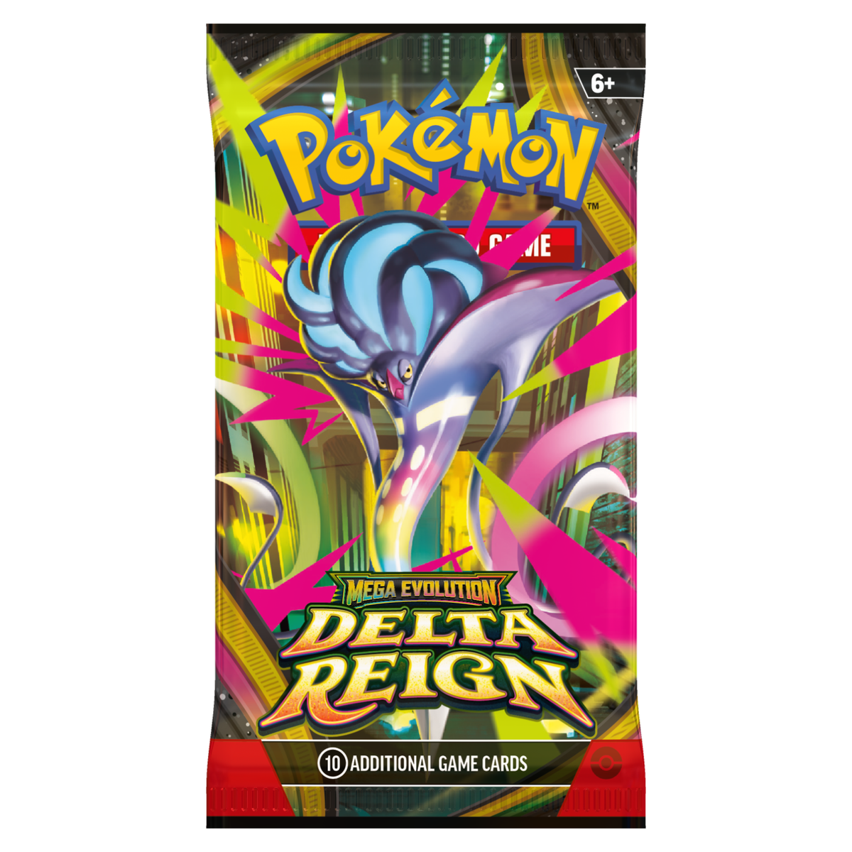 Pokemon ME6 Mega Evolution Delta Reign Booster Pack | Mega Malamar