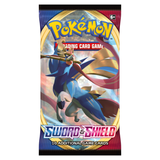Pokemon SS1 Sword & Shield Art Set | 4 Booster Packs (One of Each Artwork)
