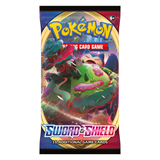 Pokemon SS1 Sword & Shield Art Set | 4 Booster Packs (One of Each Artwork)