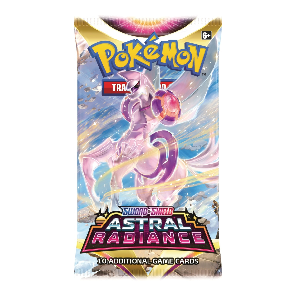 Pokemon SS10 Sword and Shield Astral Radiance Art Set | 5 Booster Packs (One of Each Artwork)