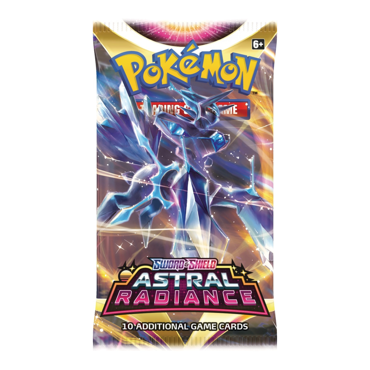 Pokemon SS10 Sword and Shield Astral Radiance Art Set | 5 Booster Packs (One of Each Artwork)