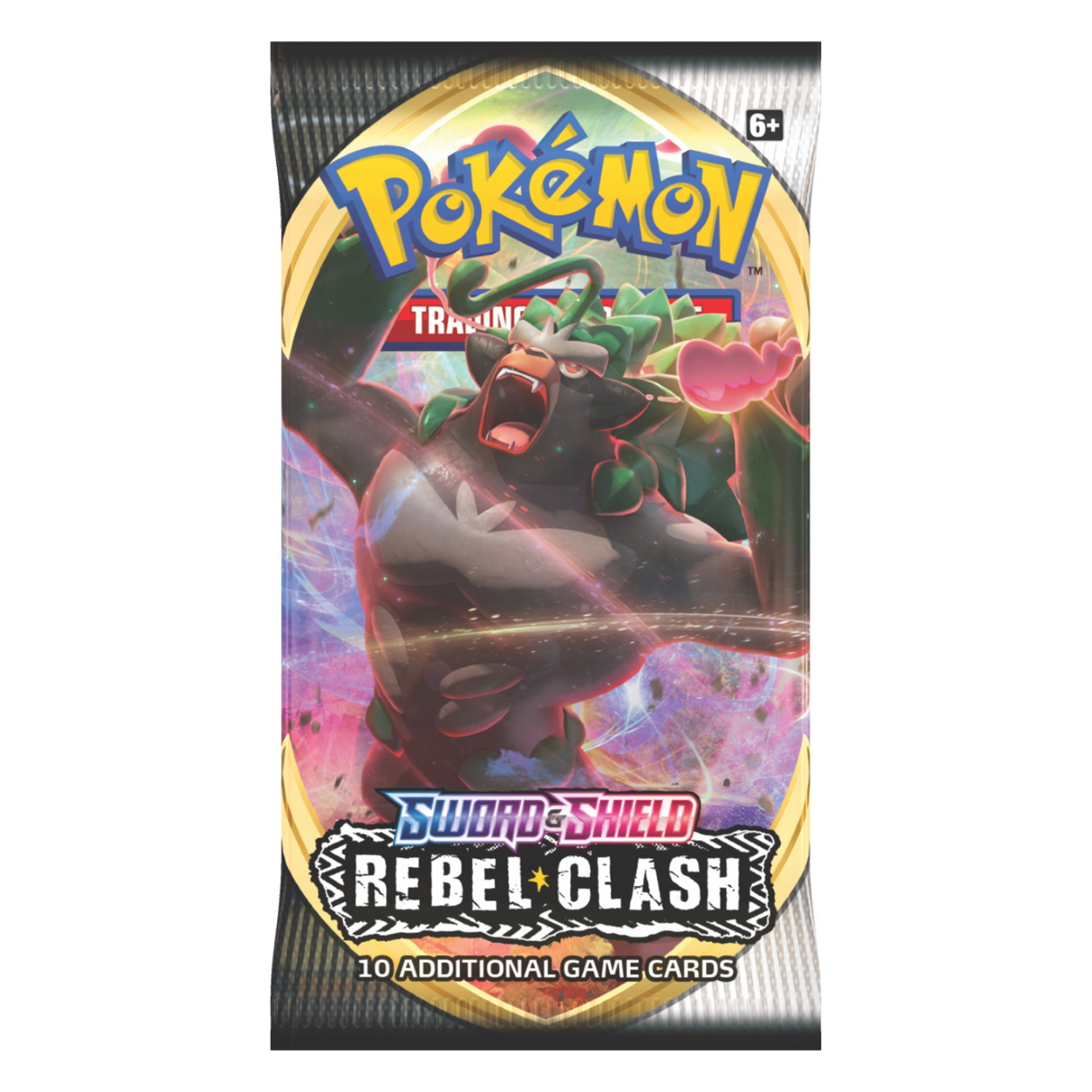 Pokemon SS2 Sword & Shield Rebel Clash Booster Pack | Rillaboom