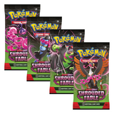 Pokemon SV6.5 Scarlet & Violet Shrouded Fable | 4 Booster Packs (One of Each Artwork)