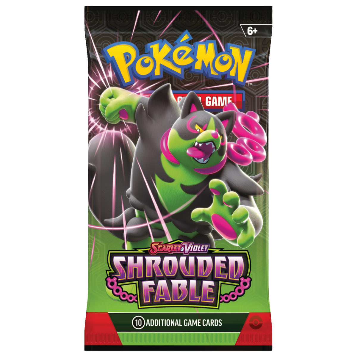 Pokemon SV6.5 Scarlet & Violet Shrouded Fable | 4 Booster Packs (One of Each Artwork)