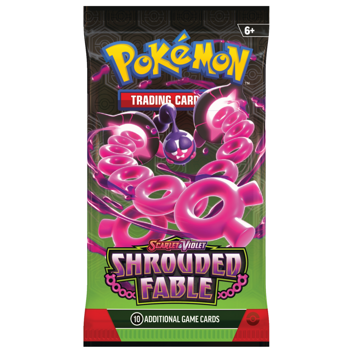 Pokemon SV6.5 Scarlet & Violet Shrouded Fable | 4 Booster Packs (One of Each Artwork)