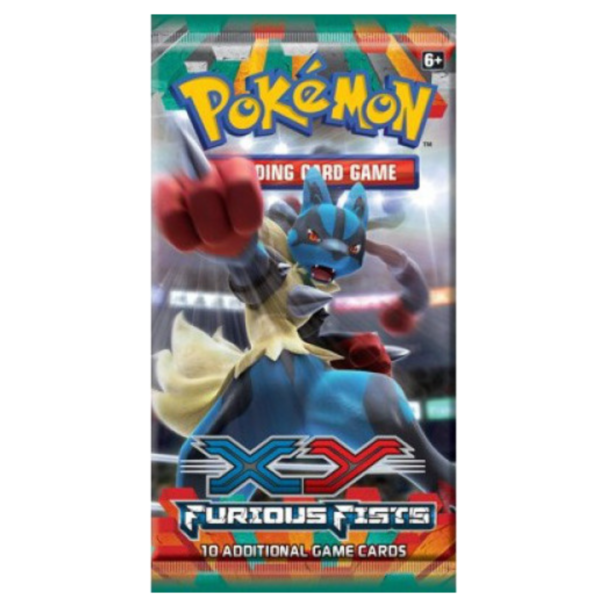 Pokemon XY3 Furious Fists Art Set | 4 Booster Packs (One of Each Artwork)