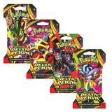 Pokemon ME6 Mega Evolution Delta Reign Art Set | 4 Sleeved Booster Packs (One of Each Artwork)