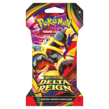 Pokemon ME6 Mega Evolution Delta Reign Art Set | 4 Sleeved Booster Packs (One of Each Artwork)