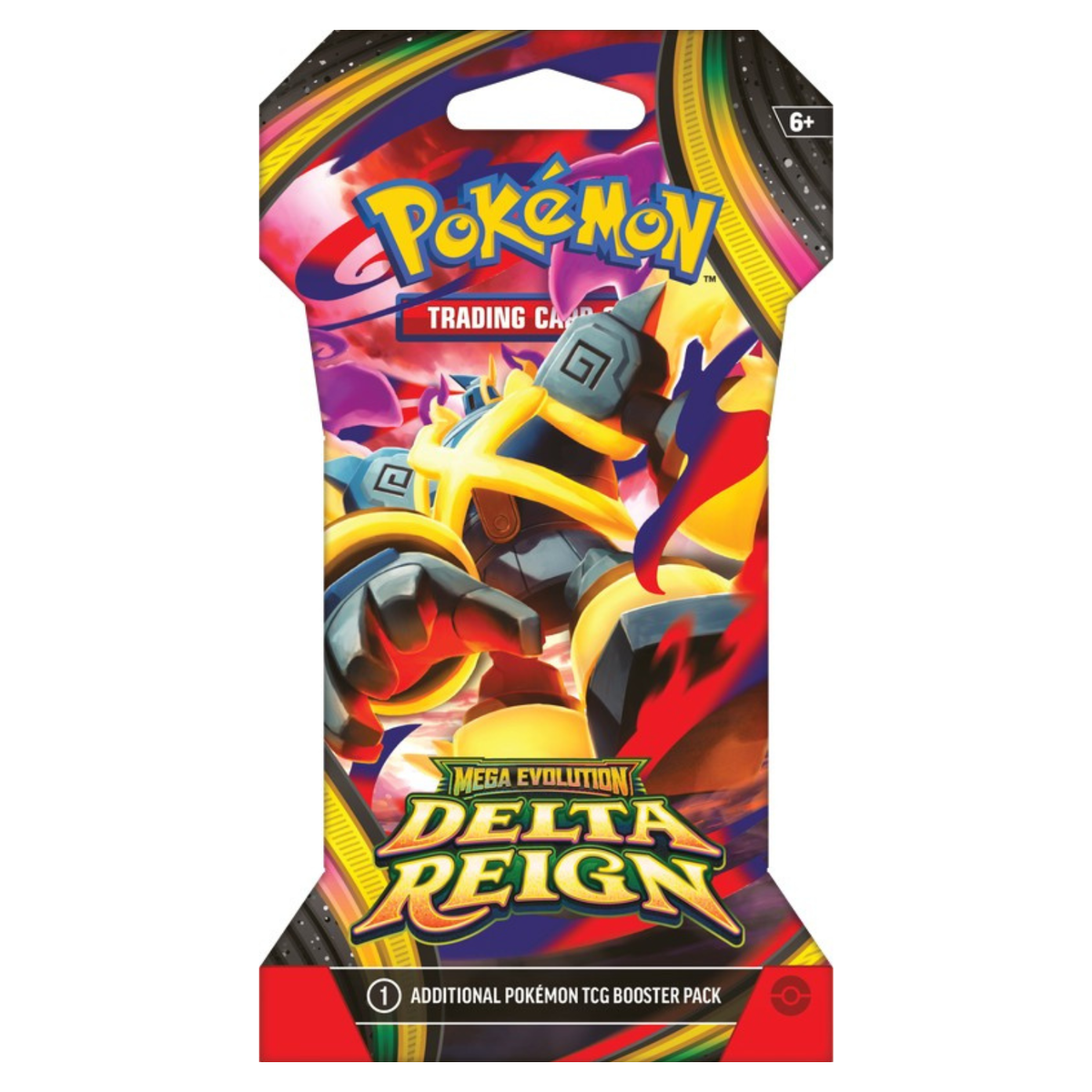 Pokemon ME6 Mega Evolution Delta Reign Sleeved Booster Pack | Mega Golurk