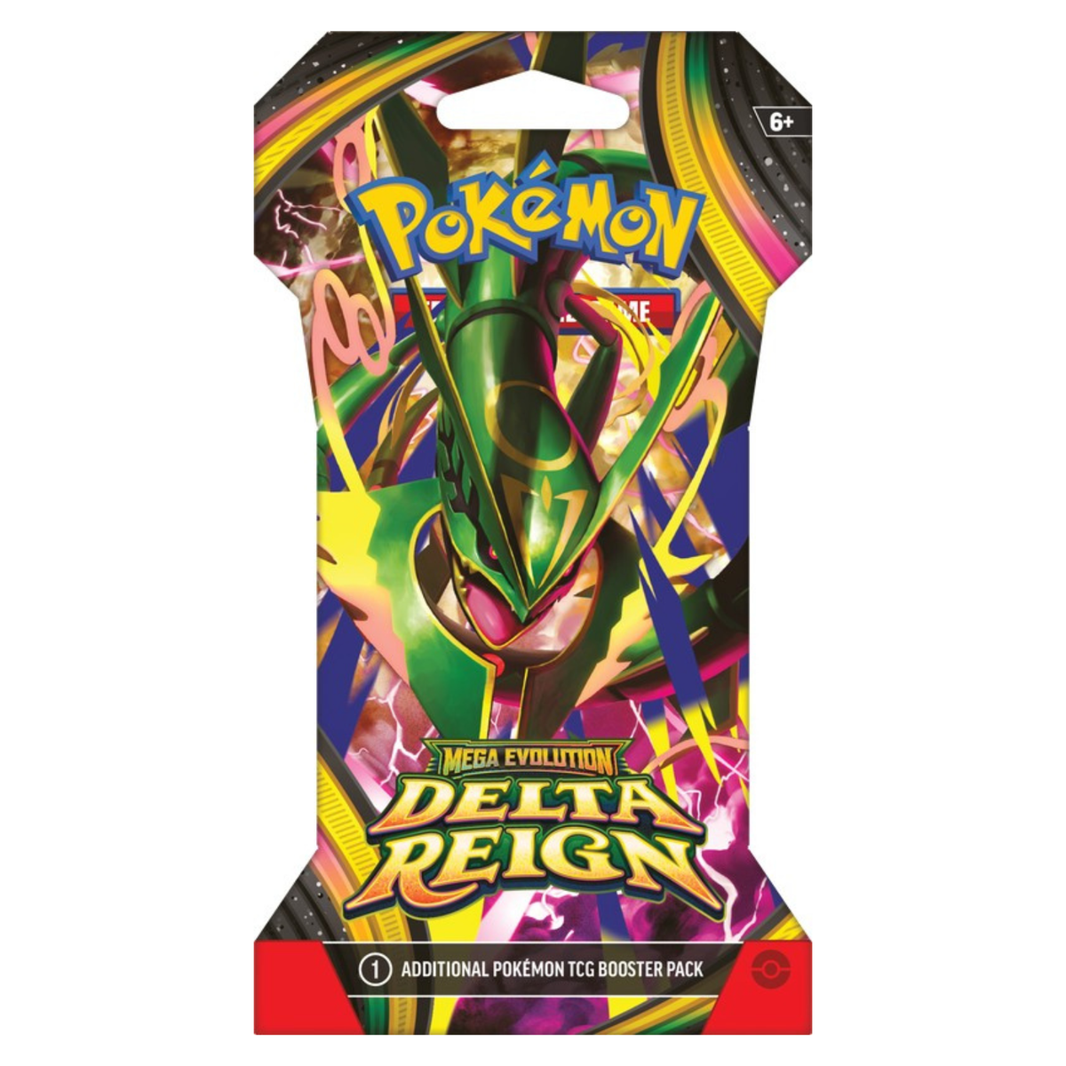 Pokemon ME6 Mega Evolution Delta Reign Sleeved Booster Pack | Mega Rayquaza