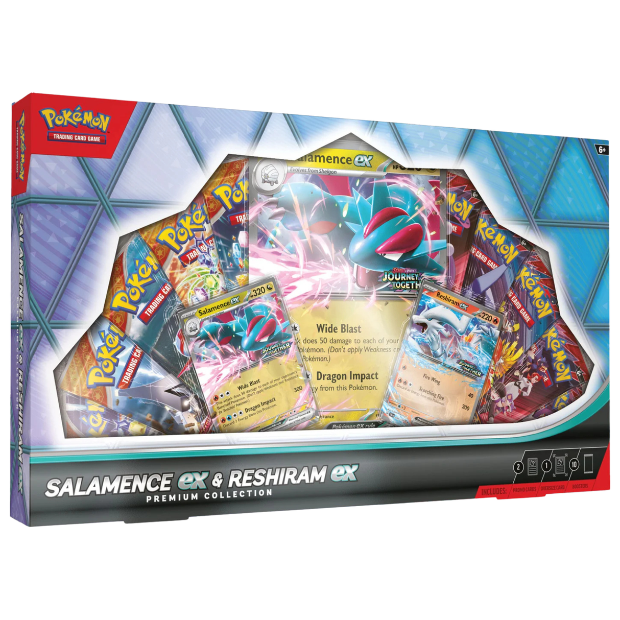 Pokemon TCG: Salamence ex & Reshiram ex Premium Collection