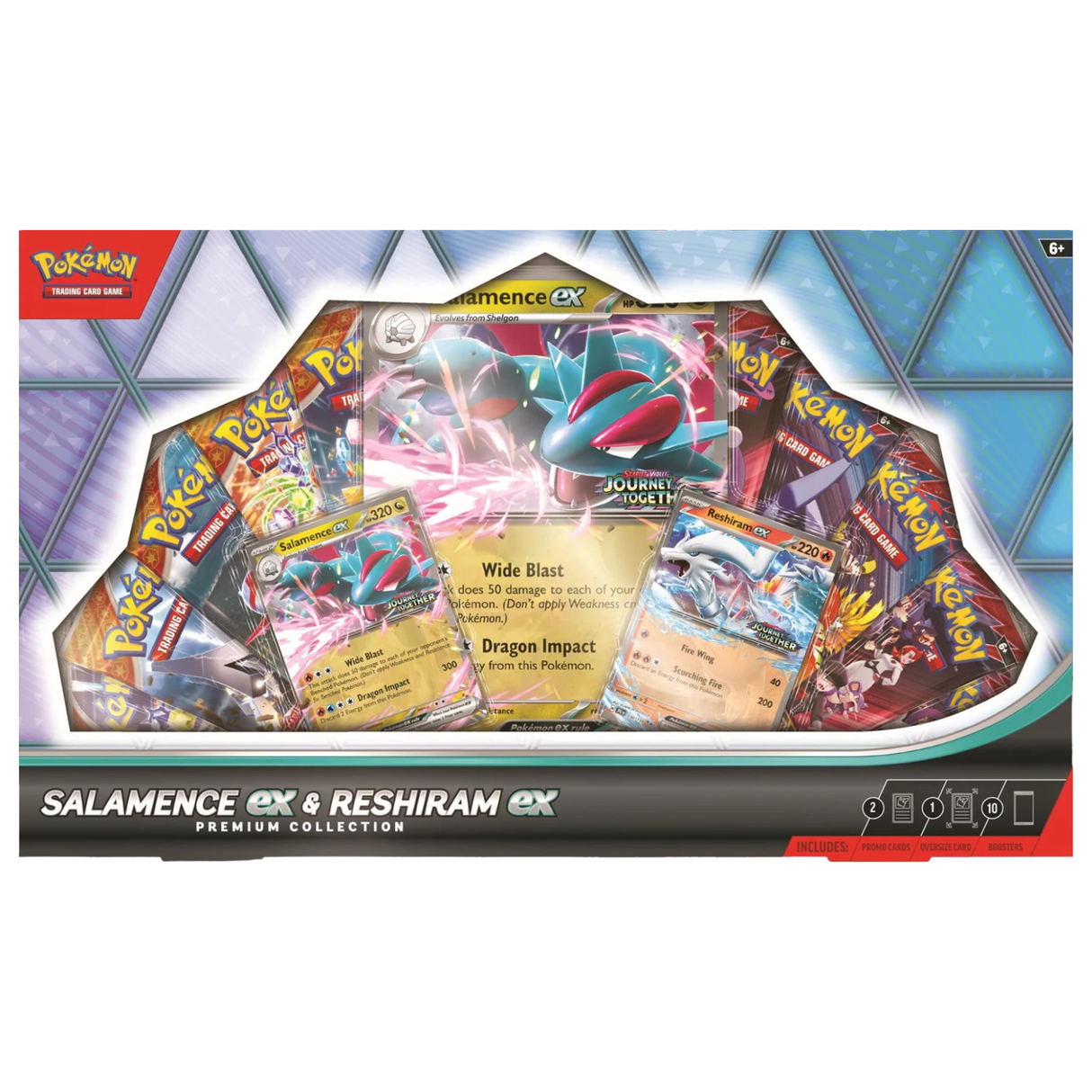 Pokemon TCG: Salamence ex & Reshiram ex Premium Collection