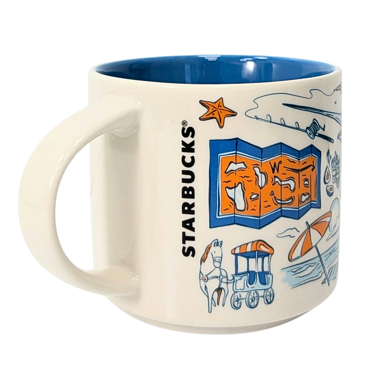 Starbucks Been There Series Bahamas Ceramic Mug, 14 Oz