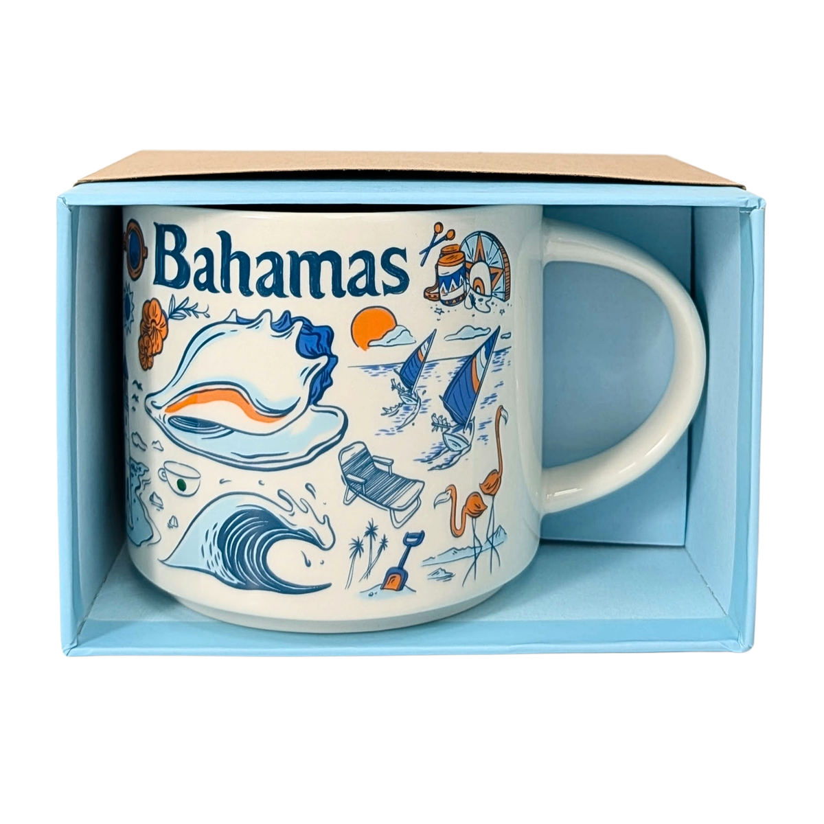 Starbucks Been There Series Bahamas Ceramic Mug, 14 Oz
