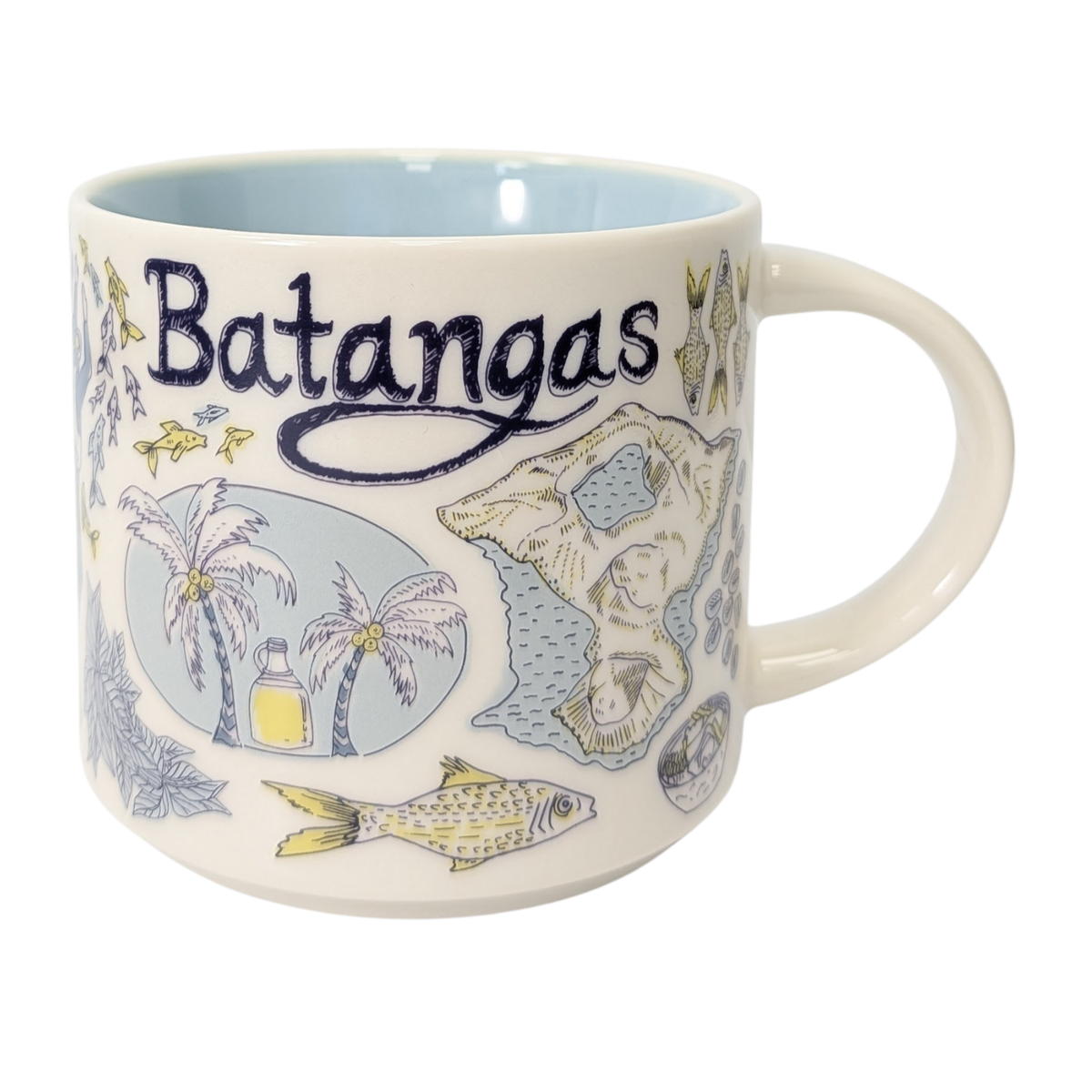 Starbucks Been There Series Batangas Ceramic Mug, 14 Oz