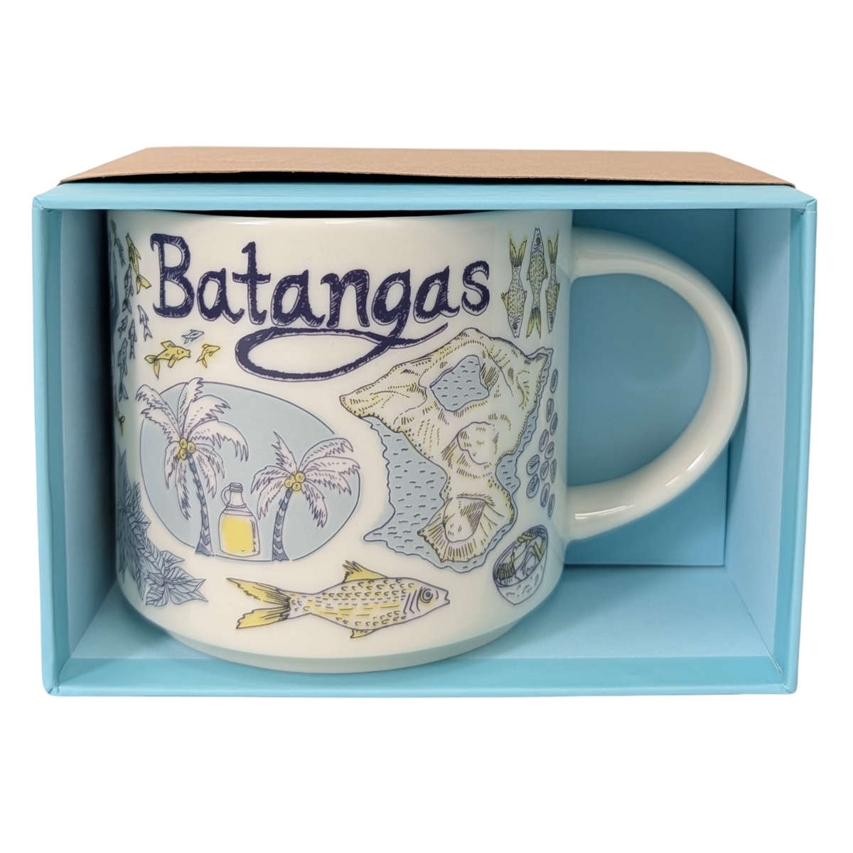 Starbucks Been There Series Batangas Ceramic Mug, 14 Oz