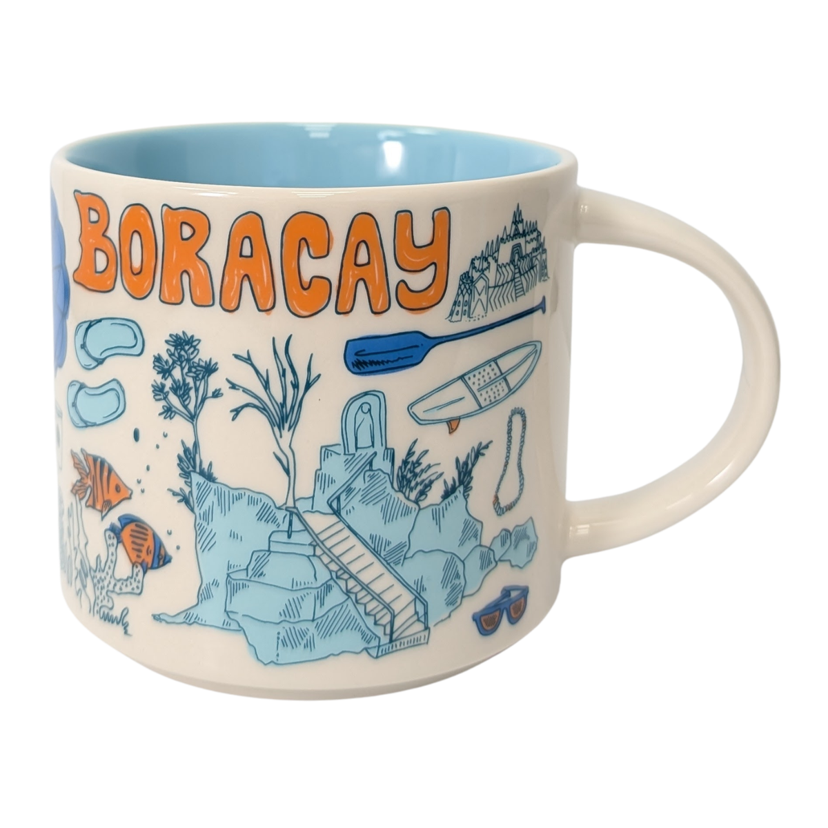 Starbucks Been There Series Boracay Ceramic Mug, 14 Oz