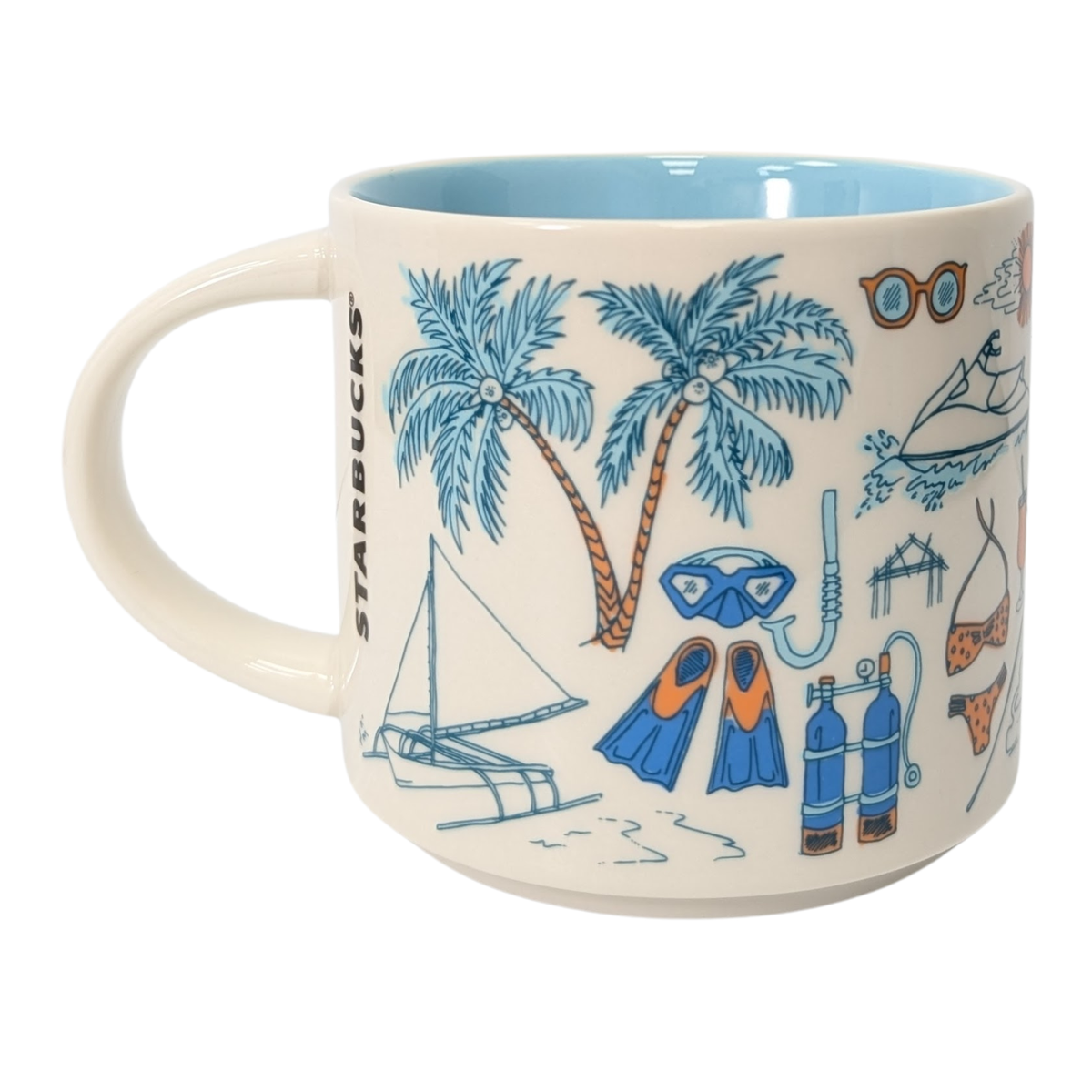 Starbucks Been There Series Boracay Ceramic Mug, 14 Oz