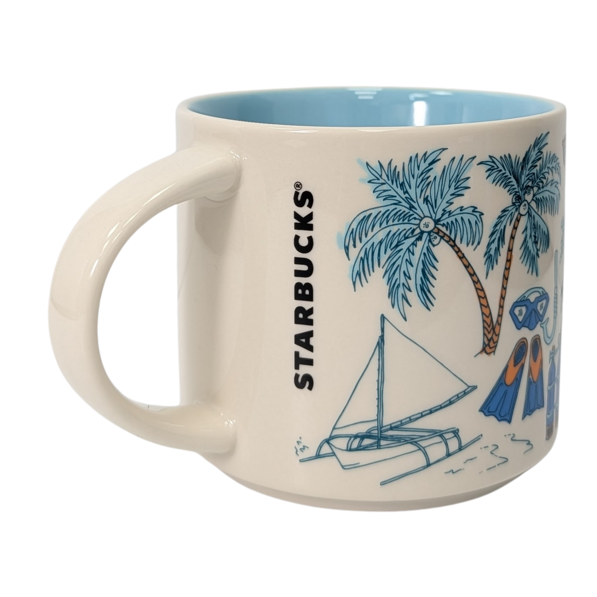 Starbucks Been There Series Boracay Ceramic Mug, 14 Oz