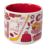 Starbucks Been There Series Canada Ceramic Demitasse Ornament, 2 Oz