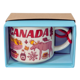Starbucks Been There Series Canada Ceramic Demitasse Ornament, 2 Oz