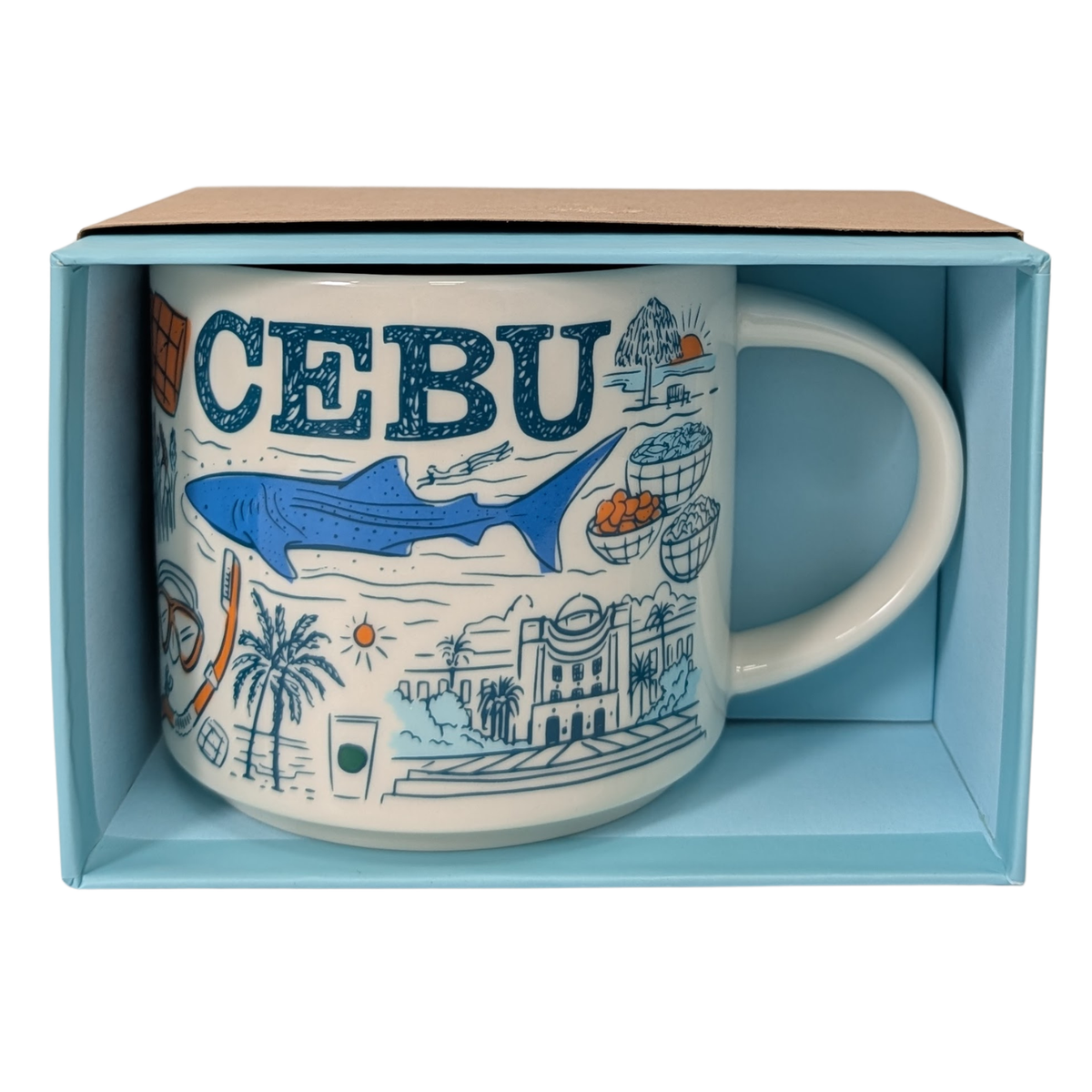 Starbucks Been There Series Cebu Ceramic Mug, 14 Oz