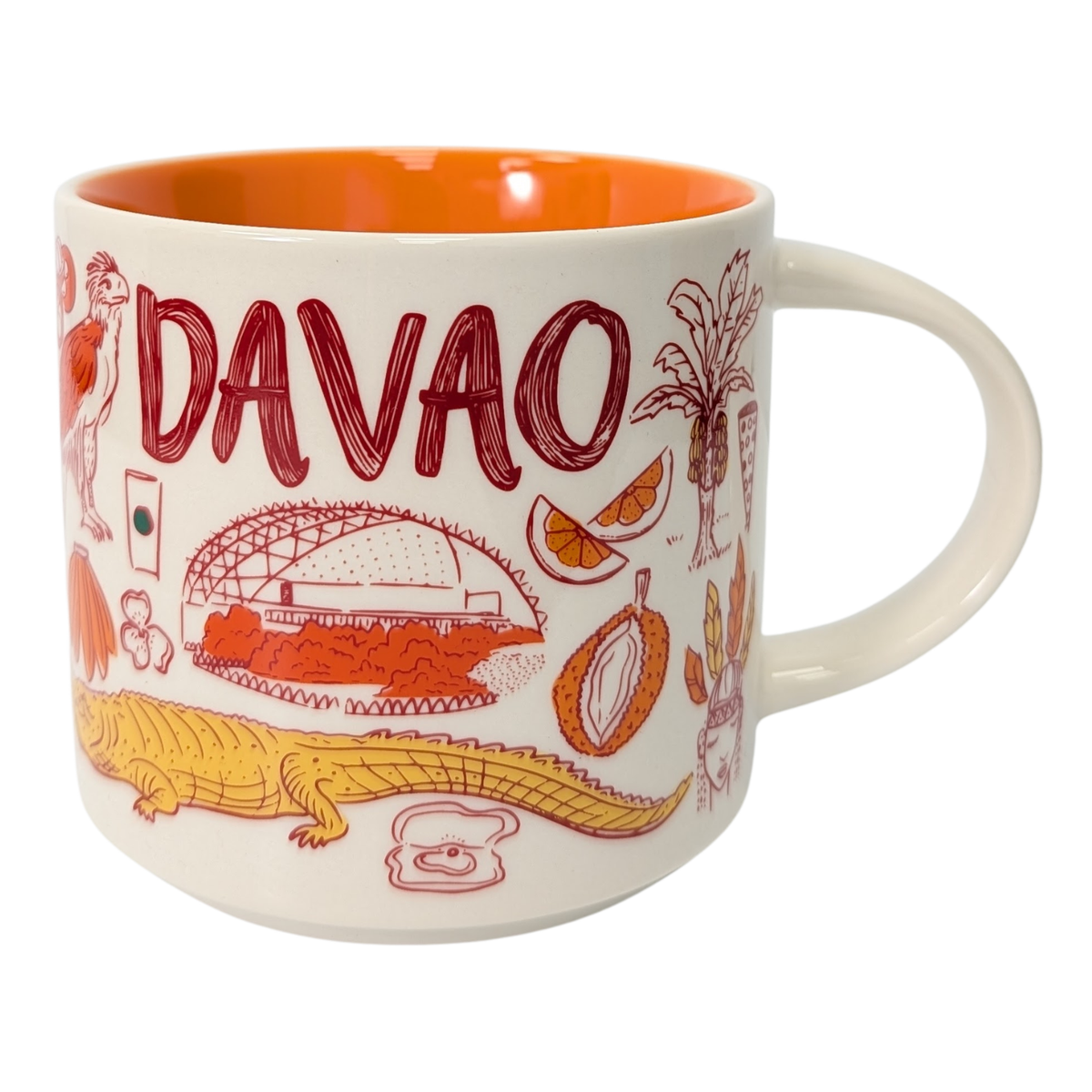 Starbucks Been There Series Davao Ceramic Mug, 14 Oz