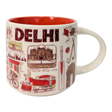 Starbucks Been There Series Delhi Ceramic Mug, 14 Oz